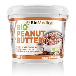 BIO Peanut Butter - Arašidové maslo 400g Natural