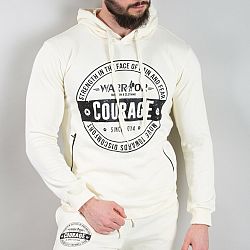 Slim-Fit Mikina Warrior béžová XXL