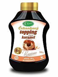 4Slim Čakankový topping slaný karamel 700 g