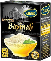 Arax Ryža Basmati biela varné vrecká 480 g