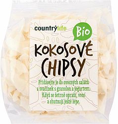 Country Life Kokosové chipsy BIO 150 g