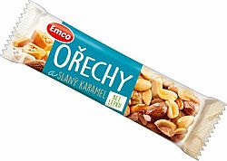 Emco Tyčinka s orechmi slaný karamel 35 g