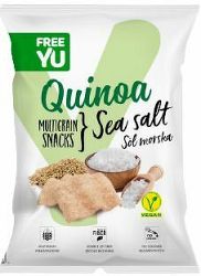 Free YU Quinoa multigrain snack morská soľ 70 g