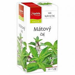 Green Apotheke Čaj NATUR Mätový 30 g (20 x 1,5 g)