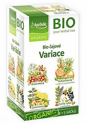 Green Apotheke Čajové variácie čaj 4v1 BIO 30 g (20 x 1,5 g)