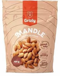 Grizly Mandle Natural nelúpané 250 g