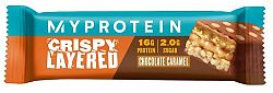 Myprotein Crispy Layered Bar čokoláda/karamel 58 g