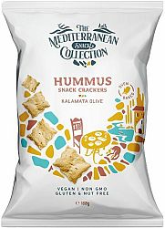 Unismack Hummus snack crackers olivy 100 g