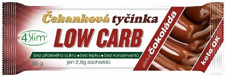 4Slim Low carb čakanková tyčinka čokoláda 35 g