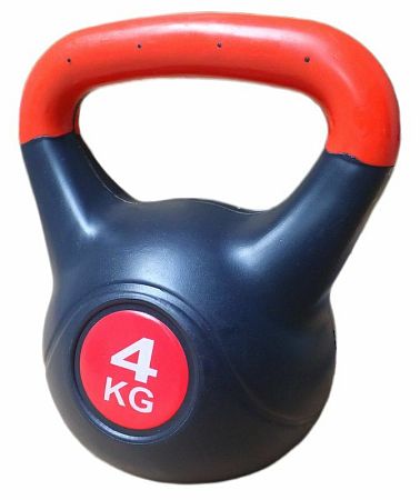 Acra Činka kettlebell s cementovou náplňou 4 kg