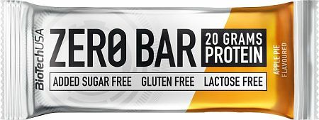 BioTech USA Zero Bar jablkový koláč 50 g