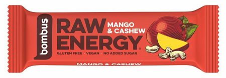 Bombus Raw Energy mango/kešu 50 g