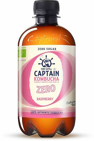 Captain Kombucha Kombucha Zero BIO malina 400 ml