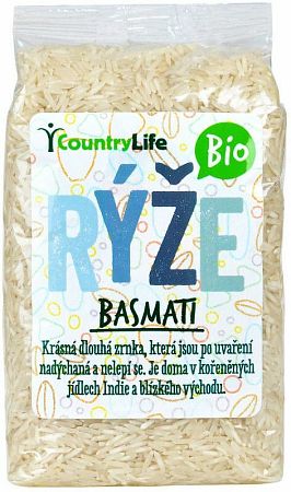 Country Life BIO Basmati ryža 500 g