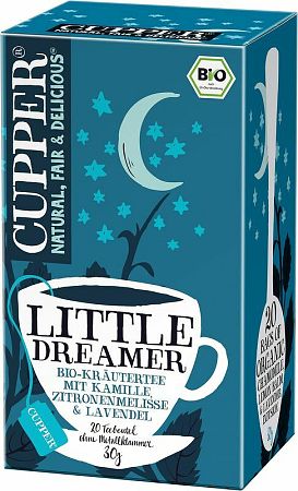 Cupper Bylinný čaj BIO little dreamer 30 g (20 x 1,5 g)