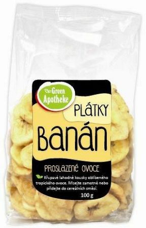 Green Apotheke Banán plátky 100 g