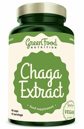 GreenFood Chaga Extract 90 kapsúl