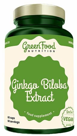 GreenFood Ginkgo biloba 60 kapsúl