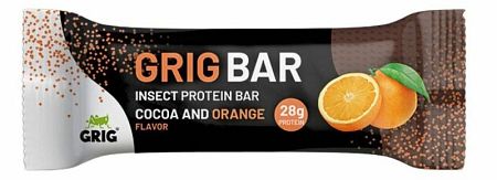 GRIG BAR kakao/pomaranč 40 g