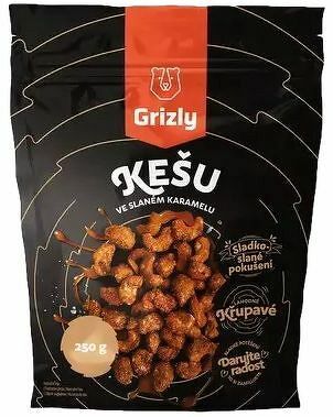 Grizly Kešu v slanom karameli 250 g