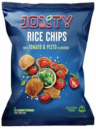 JOXTY Ryžové chipsy paradajky/pesto 40 g