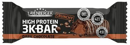 Layenberger 3K Protein Bar Crunchy horká čokoláda 45 g