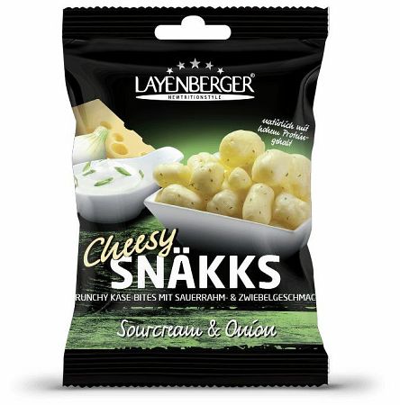 Layenberger Cheesy Snäkks kyslá smotana/cibuľka 35 g