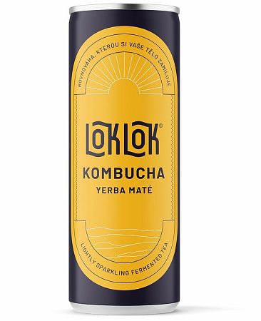 Loklok Kombucha Yerba Maté 250 ml