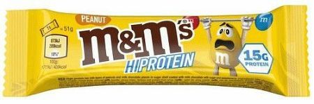 Mars M&M's HiProtein Bar arašidy 51 g