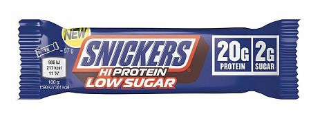 Mars Snickers Low Sugar High Protein Bar mliečna čokoláda 57 g