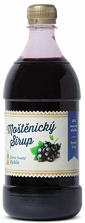 Moštěnický sirup Sirup čierne ríbezle 700 ml