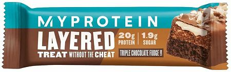 Myprotein 6 Layer Bar (Layered Protein Bar) Triple Chocolate Fudge 60 g