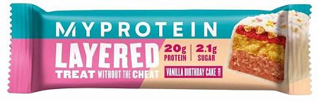 Myprotein 6 Layer Bar (Layered Protein Bar) Vanilla birthday cake 60 g