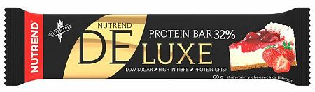 Nutrend Deluxe Protein Bar jahodový cheesecake 60 g