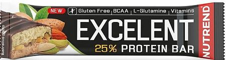 Nutrend Excelent Protein Bar Double mandle/pistácie s pistáciami 85 g