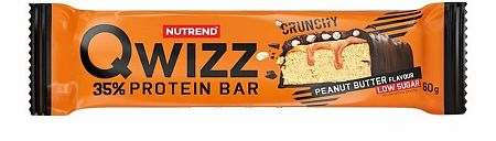 Nutrend Qwizz Protein Bar arašidové maslo 60 g