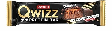 Nutrend Qwizz Protein Bar čokoládové brownies 60 g