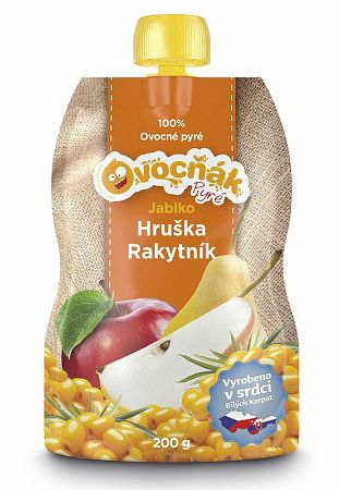 Ovocňák Pyré jablko/hruška/rakytník 200 g