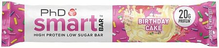 PhD Nutrition Smart Bar birthday cake 64 g