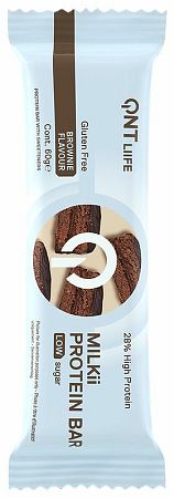 QNT Milkii Proteinová Tyčinka brownie 60 g