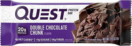 Quest Nutrition Protein Bar dvojitá čokoláda 60 g