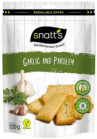 Snatt's Mediterranean Snack cesnak/petržlen 120 g