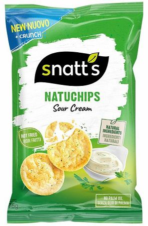 Snatt's Popped Chips kyslá smotana 75 g