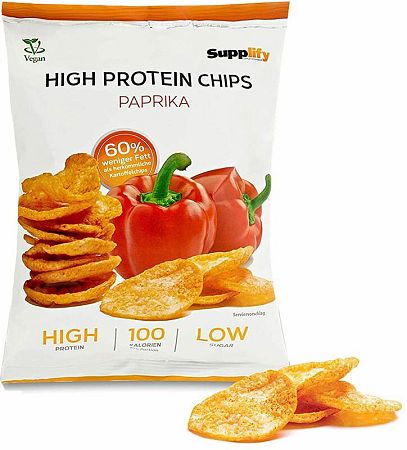 Supplify High Protein Chips paprika 50 g