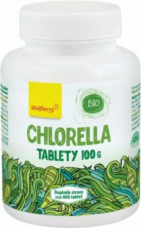 Wolfberry Chlorella BIO 400 tabliet (100 g)