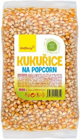 Wolfberry Kukurica na popcorn 1000 g