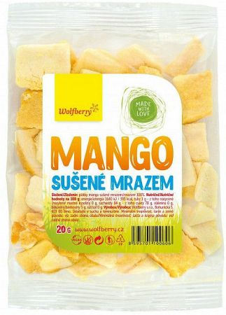 Wolfberry Mango sušené mrazom 20 g