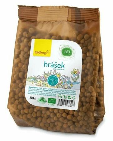 Wolfberry Semienka na klíčenie BIO hrášok 200 g